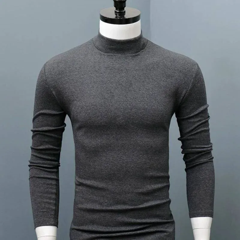 Men's Slim Fit High Collar Color Block Knit Sweater Casual Long Sleeve round Neck Comfortable Breathable Youthful Style
Men's Slim Fit High Collar Color Block Knit Sweater Casual Long Sleeve round Neck Comfortable Breathable Youthful Style