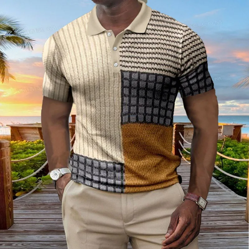 A 3D Digital Pattern Men's Collared Short-sleeved Casual Trendy POLO Pullover Independent Cross-border Website in Europe America
A 3D Digital Pattern Men's Collared Short-sleeved Casual Trendy POLO Pullover Independent Cross-border Website in Europe America