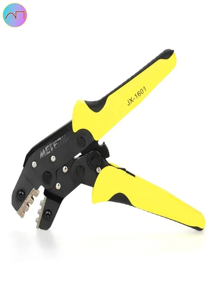 1pc Professional Wire Crimper Engineering Ratchet Terminal Crimping Pliers JX-1601-10 Bootlace Ferrule Crimpers Tool Cord 
1pc Professional Wire Crimper Engineering Ratchet Terminal Crimping Pliers JX-1601-10 Bootlace Ferrule Crimpers Tool Cord