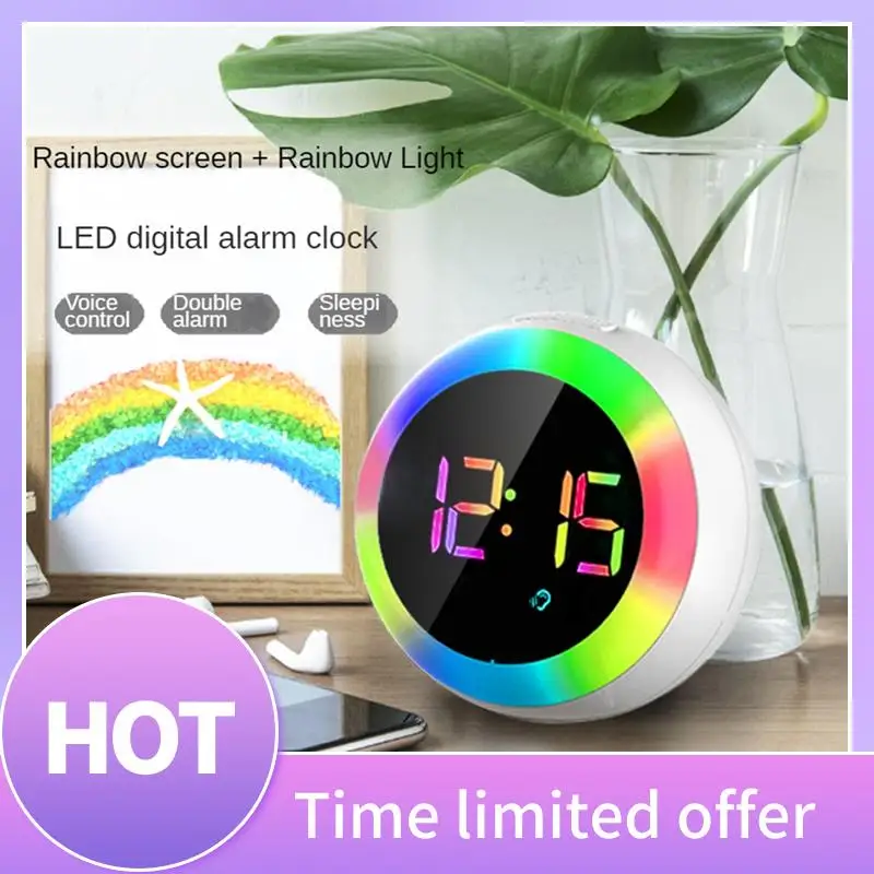 B69C Kids Alarm Clock Wake-Up Alarm Clock Set Dual Alarm Setting,Adjustable Brightness Night Light,Voice-Activated, For Children
B69C Kids Alarm Clock Wake-Up Alarm Clock Set Dual Alarm Setting,Adjustable Brightness Night Light,Voice-Activated, For Children