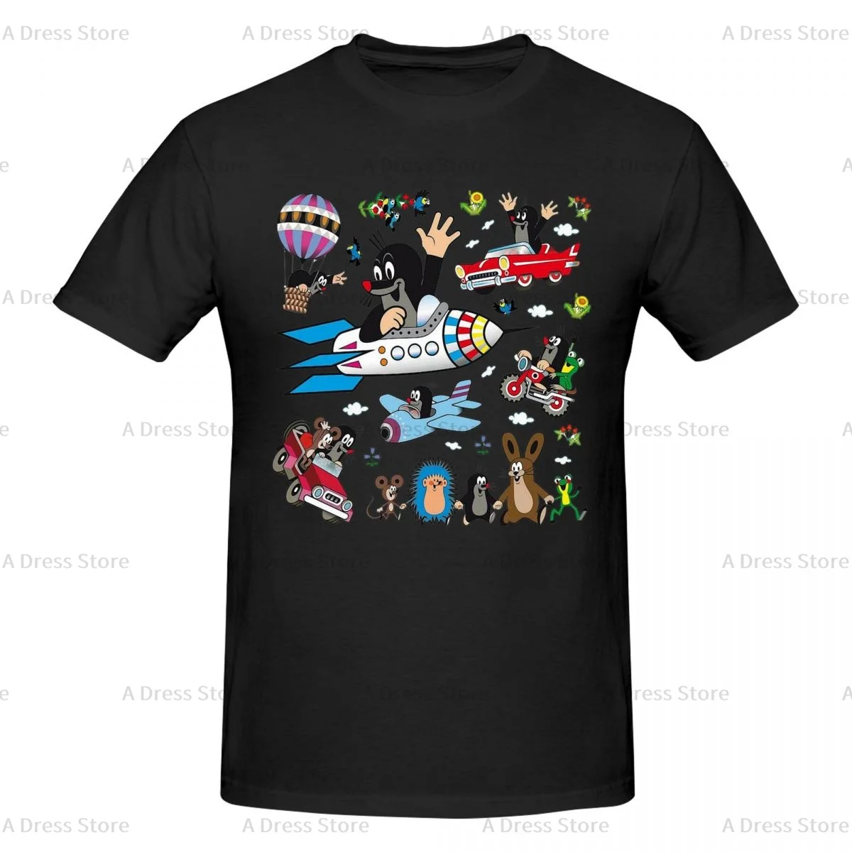 Krtek Little Maulwurf Men's cotton round neck Oversized T-shirt,Men's summer Vintage Casual Cotton Tee Shirt Gift
Krtek Little Maulwurf Men's cotton round neck Oversized T-shirt,Men's summer Vintage Casual Cotton Tee Shirt Gift