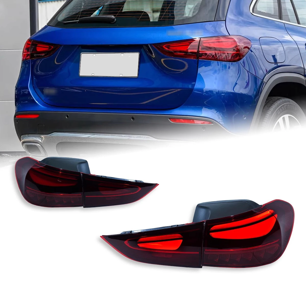 1 пара светодиодных задних фонарей в сборе для Benz GLA180 GLA200 GLA220 W247 2020-2023, задние фонари Plug and Play, задние задние фонари
1 пара светодиодных задних фонарей в сборе для Benz GLA180 GLA200 GLA220 W247 2020-2023, задние фонари Plug and Play, задние задние фонари