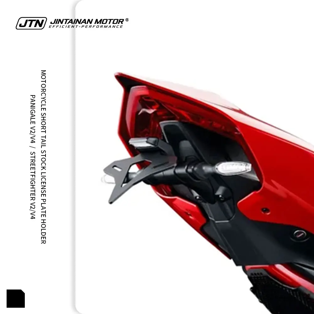 JTN Motorcycle Rear Short Tail Stock License For DUCATI PANIGALE V2 V4 STREETFIGHTER V2 V4 2018-2024 LED License Plate Holder
JTN Motorcycle Rear Short Tail Stock License For DUCATI PANIGALE V2 V4 STREETFIGHTER V2 V4 2018-2024 LED License Plate Holder