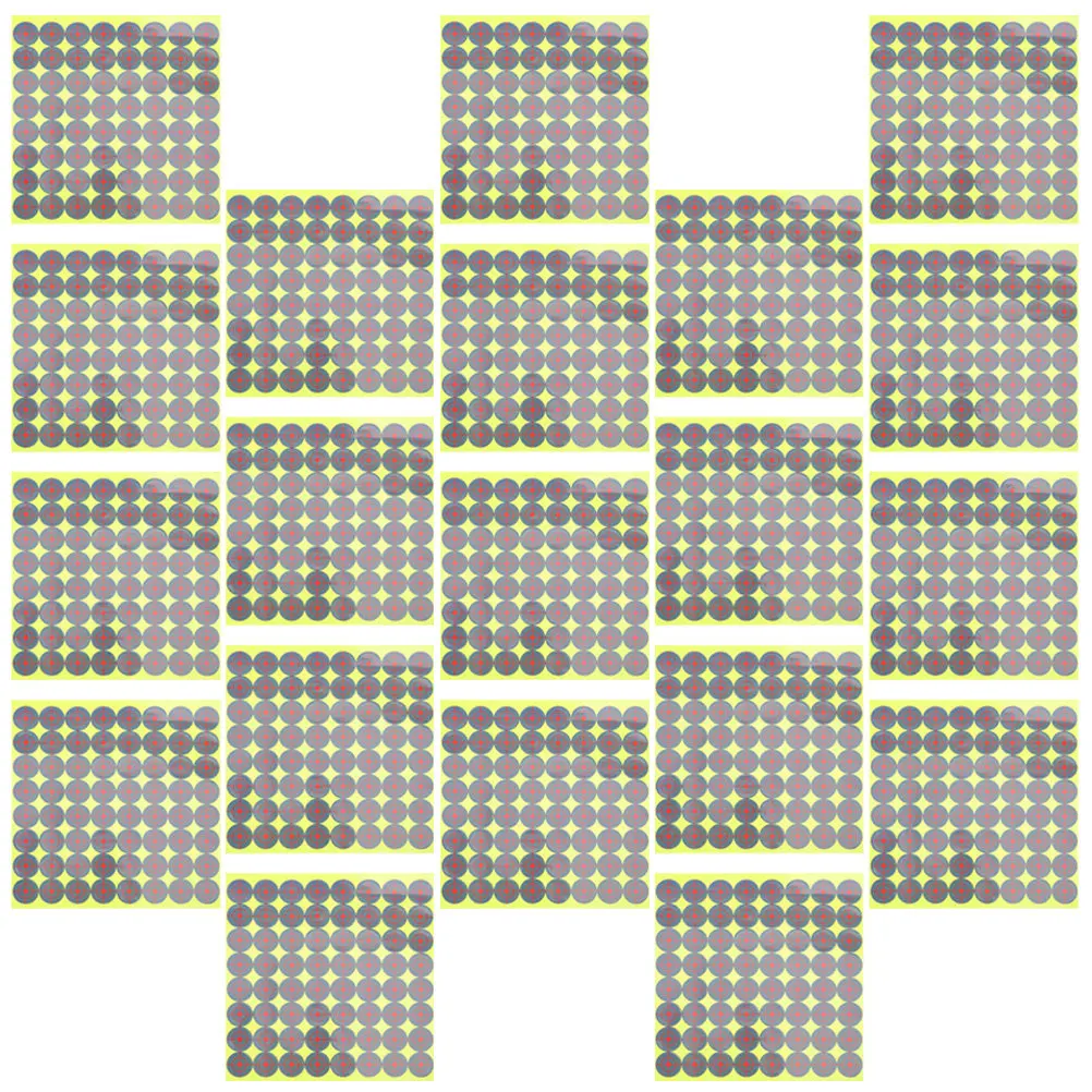 20 Sheets Target Stickers Fluorescent Round Target Pasters Self-Adhesive Circle Labels for Sports Training Professional Adhesive
20 Sheets Target Stickers Fluorescent Round Target Pasters Self-Adhesive Circle Labels for Sports Training Professional Adhesive