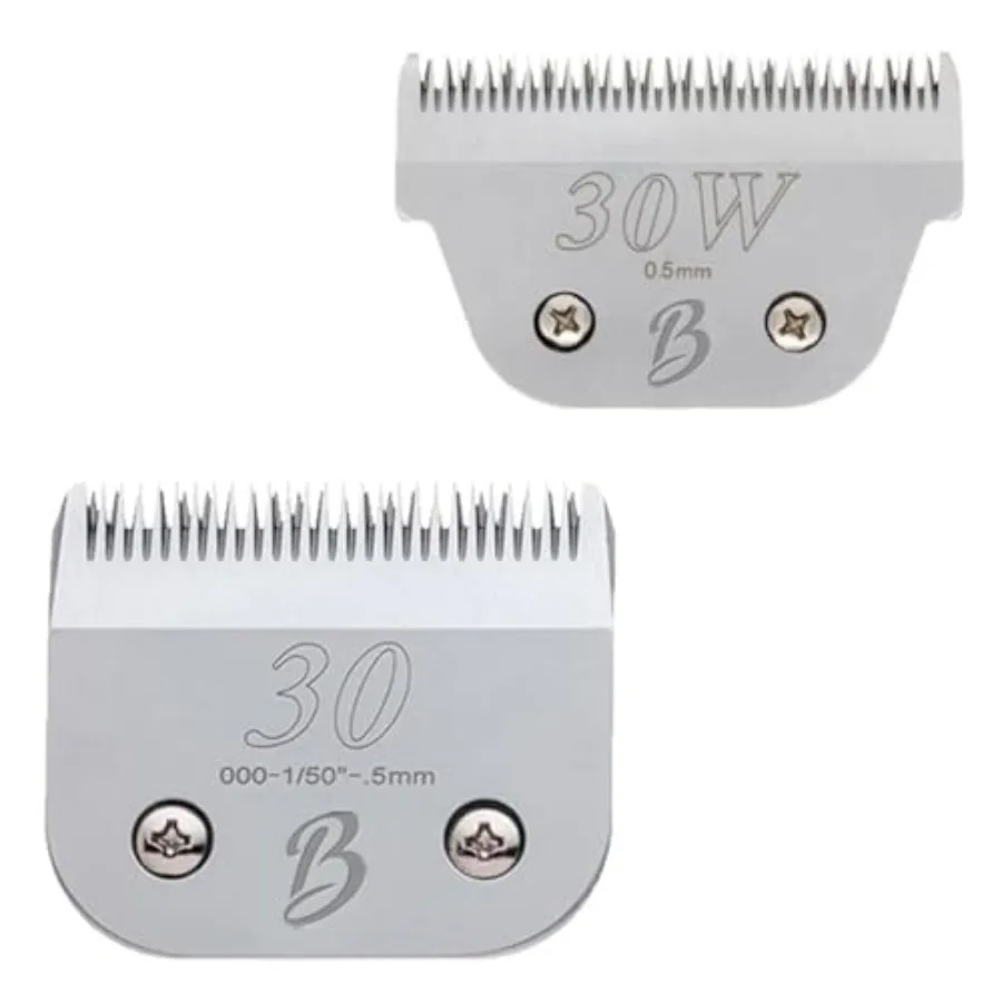 Pro Dog Grooming Blade Set 30W Wide 30 Standard Blades 0.5mm High-Precision Carbon Steel Clippers for Smooth Close Cuts A5 Comp
Pro Dog Grooming Blade Set 30W Wide 30 Standard Blades 0.5mm High-Precision Carbon Steel Clippers for Smooth Close Cuts A5 Comp