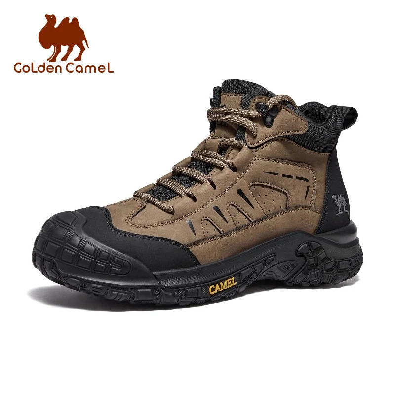 GOLDED CAMEL Hiking Shoes Anti-Slip High Top Men's Winter Boots Thick Sole Increased Wear-Resistant Treeking Shoes for Men
GOLDED CAMEL Hiking Shoes Anti-Slip High Top Men's Winter Boots Thick Sole Increased Wear-Resistant Treeking Shoes for Men