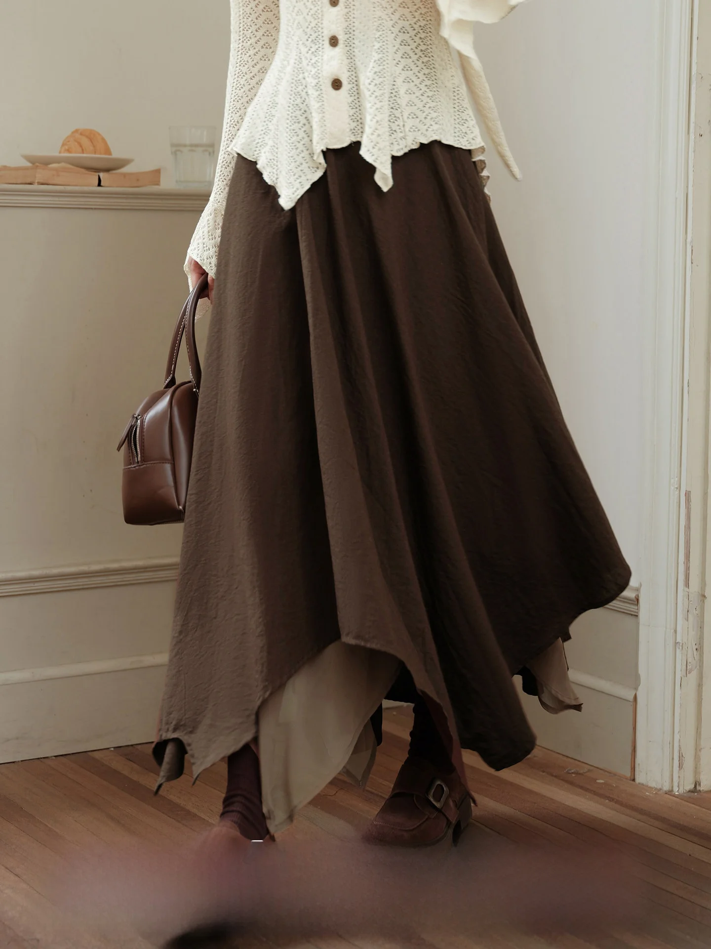 High Waist Asymmetrical Long Skirt Women's Early Autumn 2025 New Design Post-Aalyptic Sle A-Line Skirt Elastic Waist
High Waist Asymmetrical Long Skirt Women's Early Autumn 2025 New Design Post-Aalyptic Sle A-Line Skirt Elastic Waist