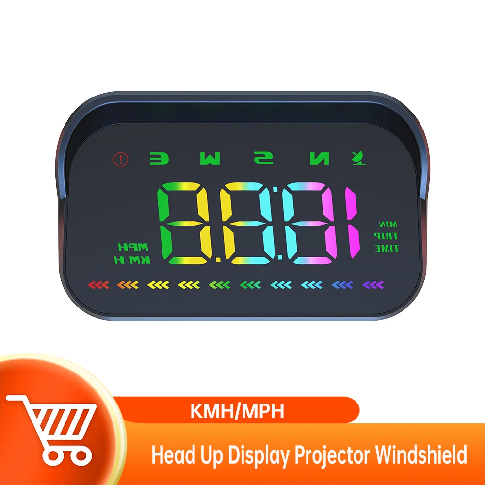M23 Car GPS Head Up Display On-board Speedometer Windshield Projector Overspeed Alarm
M23 Car GPS Head Up Display On-board Speedometer Windshield Projector Overspeed Alarm