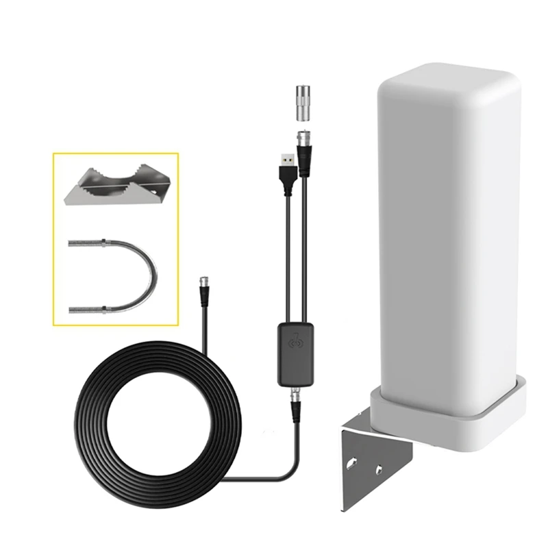4K Digital TV Antenna 35Dbi Outdoor Free HDTV Channel 6000 Miles Long Range Signal Amplifier For ATSC/DVB-T/DMB-T/ISDB-T
4K Digital TV Antenna 35Dbi Outdoor Free HDTV Channel 6000 Miles Long Range Signal Amplifier For ATSC/DVB-T/DMB-T/ISDB-T