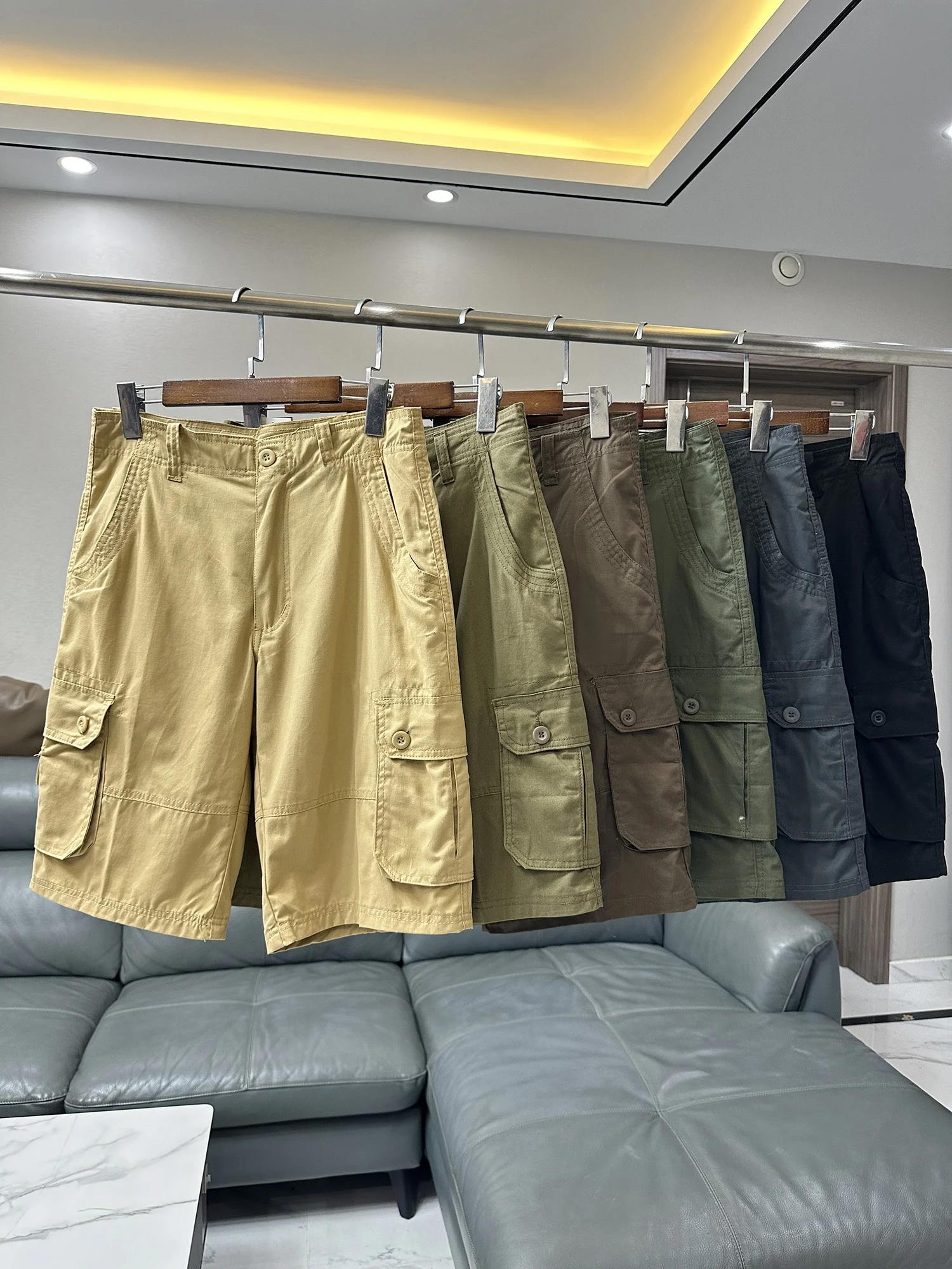 Washed Cotton Five-Point Shorts Casual Outdoor Men's Summer Straight Leg Workwear Shorts Fashionable Urban Commute Shorts
Washed Cotton Five-Point Shorts Casual Outdoor Men's Summer Straight Leg Workwear Shorts Fashionable Urban Commute Shorts