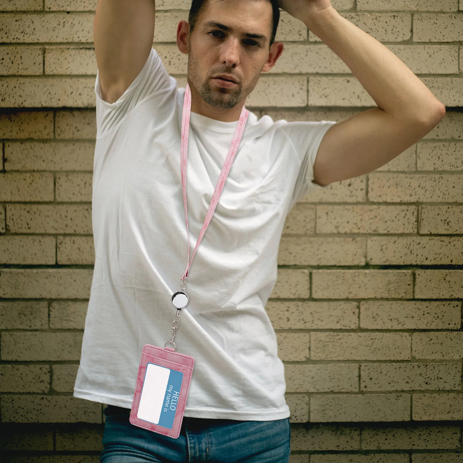 1 set 1 Set Marble Pattern Card Holder Wear-Resistant Id Badge Holder With Lanyard For Work School Office Medical Personnel 
1 set 1 Set Marble Pattern Card Holder Wear-Resistant Id Badge Holder With Lanyard For Work School Office Medical Personnel