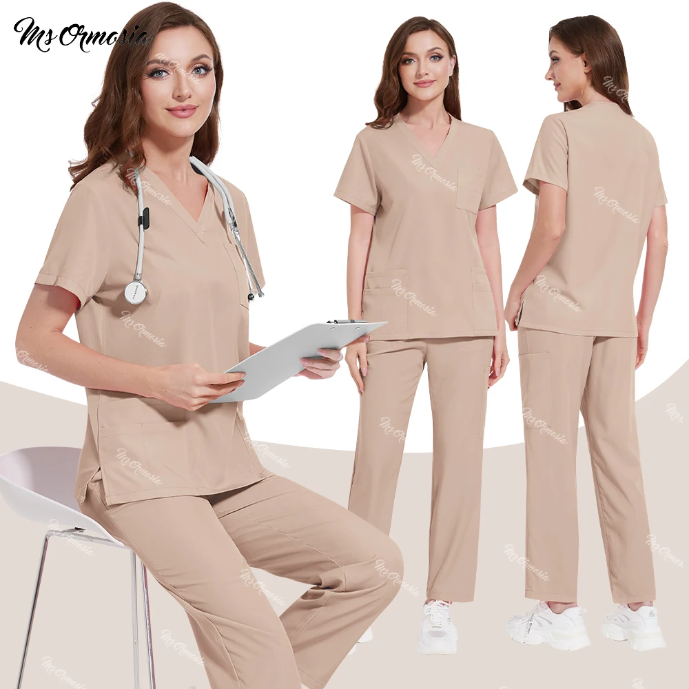 Hospital Scrubs Set Nurse Accessories Medical Clothing for Women Men Dental Clinic Work Uniforms Beauty Salon Spa Suits Workwear
Hospital Scrubs Set Nurse Accessories Medical Clothing for Women Men Dental Clinic Work Uniforms Beauty Salon Spa Suits Workwear