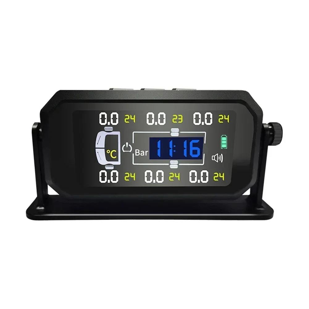 6 Wheel Sensor Solar Tyre Pressure Monitoring For Tire Maintenance Non-deformation Real-time Monitoring For Caravans
6 Wheel Sensor Solar Tyre Pressure Monitoring For Tire Maintenance Non-deformation Real-time Monitoring For Caravans