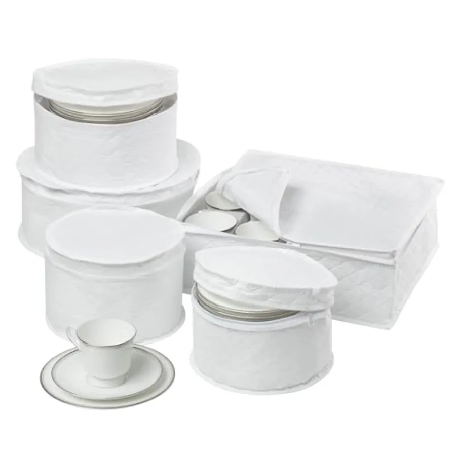 Dinnerware Storage Containers Set, Perfect for Dish Storage, China Storage, and Cup Storage, Quilted Containers To Keep Your He
Dinnerware Storage Containers Set, Perfect for Dish Storage, China Storage, and Cup Storage, Quilted Containers To Keep Your He