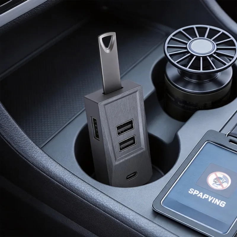 Glovebox Type-C Port USB Hub Digital Splitter Docking Station for Tesla Model Y/YL Launch Juniper 2025 Model 3 Highland 24-26
Glovebox Type-C Port USB Hub Digital Splitter Docking Station for Tesla Model Y/YL Launch Juniper 2025 Model 3 Highland 24-26