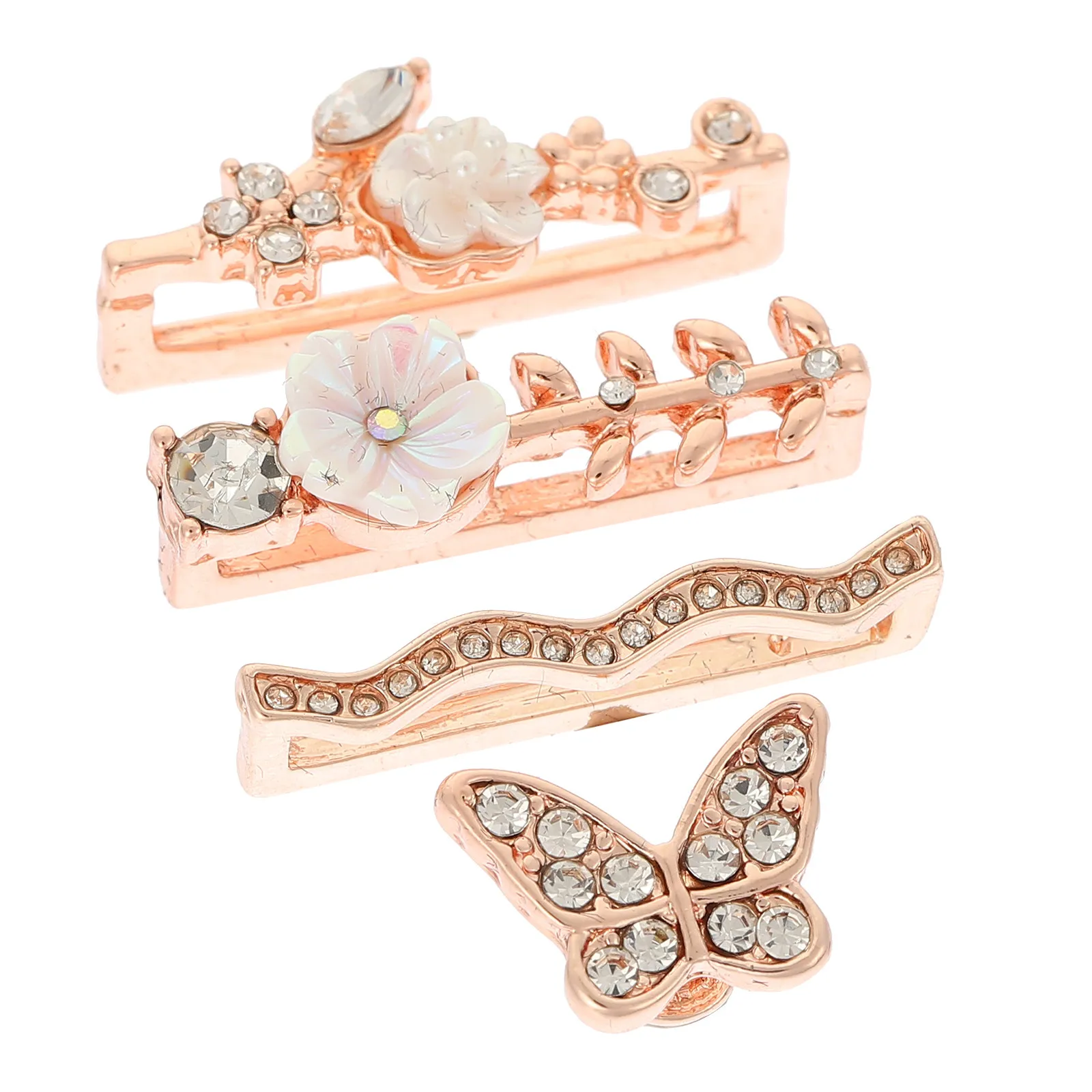 4Pcs Watch Band Charms Set Metal Rhinestone Decorative Strap Rings for Smartwatch Bands Fashion Jewelry
4Pcs Watch Band Charms Set Metal Rhinestone Decorative Strap Rings for Smartwatch Bands Fashion Jewelry
