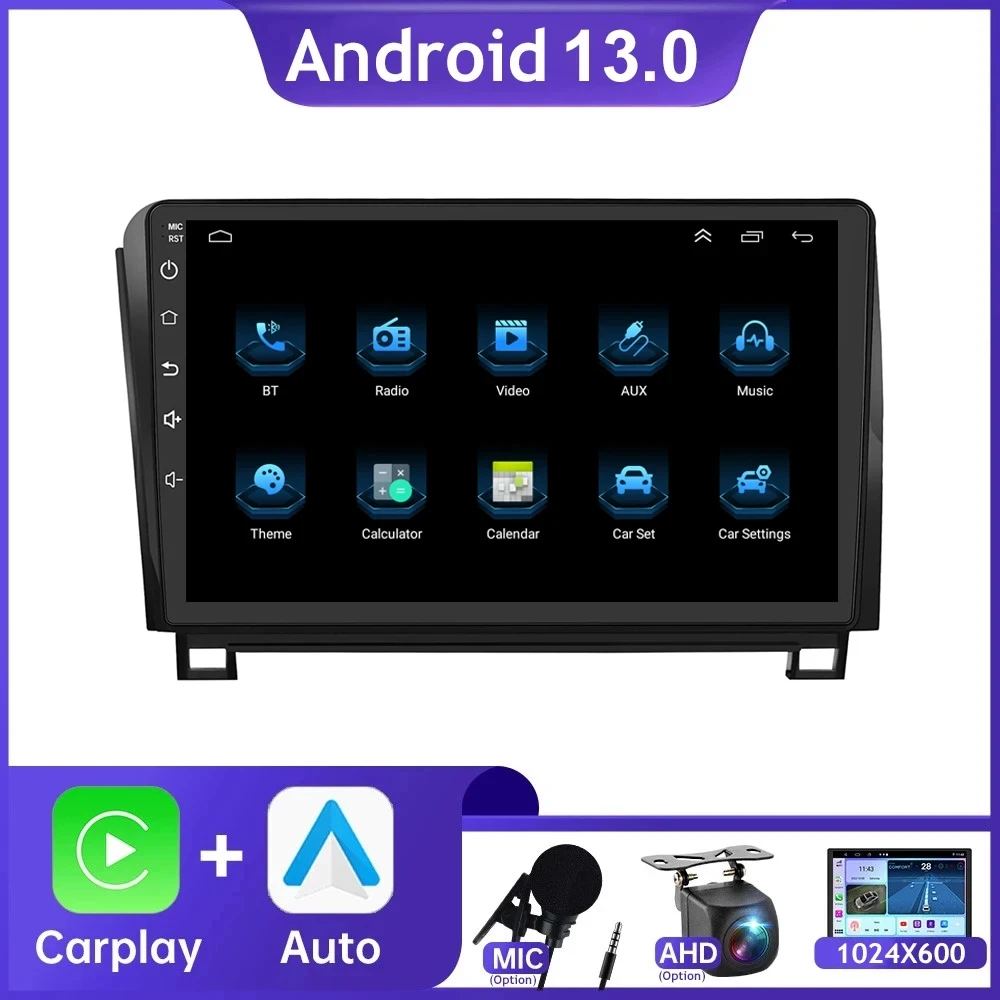For Toyota Tundra XK50 2007 - 2013 Sequoia XK60 2008 - 2017 Car Video Player Navigation Stereo GPS DSP BT Radio Multimedia
For Toyota Tundra XK50 2007 - 2013 Sequoia XK60 2008 - 2017 Car Video Player Navigation Stereo GPS DSP BT Radio Multimedia