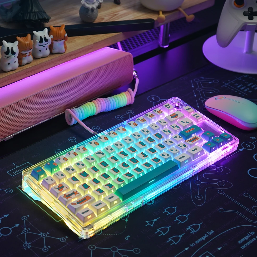Retro keycap PBT sublimation original height side engraved hi75/hi8/68/87/98/104
Retro keycap PBT sublimation original height side engraved hi75/hi8/68/87/98/104