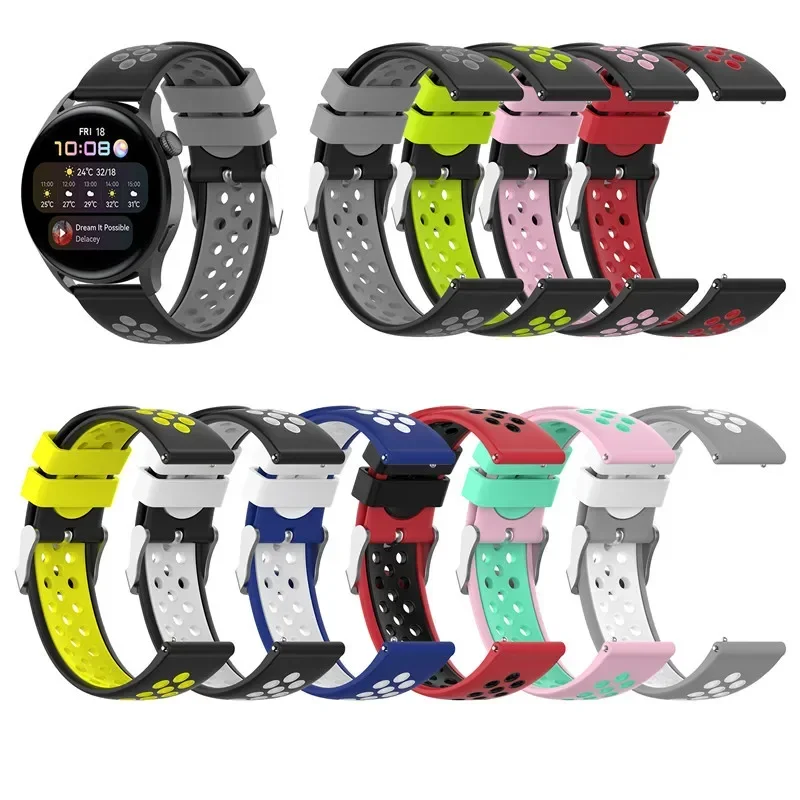 22mm band for Samsung Galaxy Watch 46mm Gear S3 Frontier band bracelet Silicone watchband Huawei watch GT strap Gear S 3 46 MM
22mm band for Samsung Galaxy Watch 46mm Gear S3 Frontier band bracelet Silicone watchband Huawei watch GT strap Gear S 3 46 MM