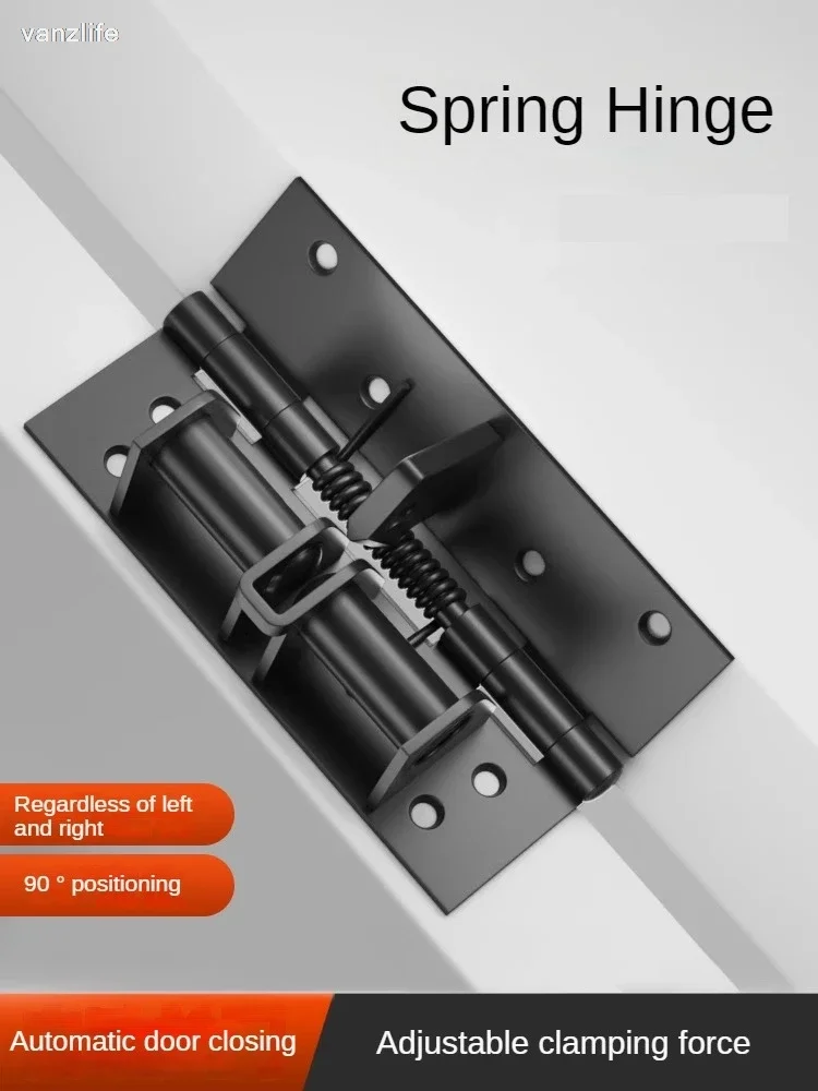 Самозакрывающаяся пружинная петля для дверей, доводчик, невидимая петля для деревянных дверей и шкафов, с фиксацией под углом 90 градусов
Самозакрывающаяся пружинная петля для дверей, доводчик, невидимая петля для деревянных дверей и шкафов, с фиксацией под углом 90 градусов