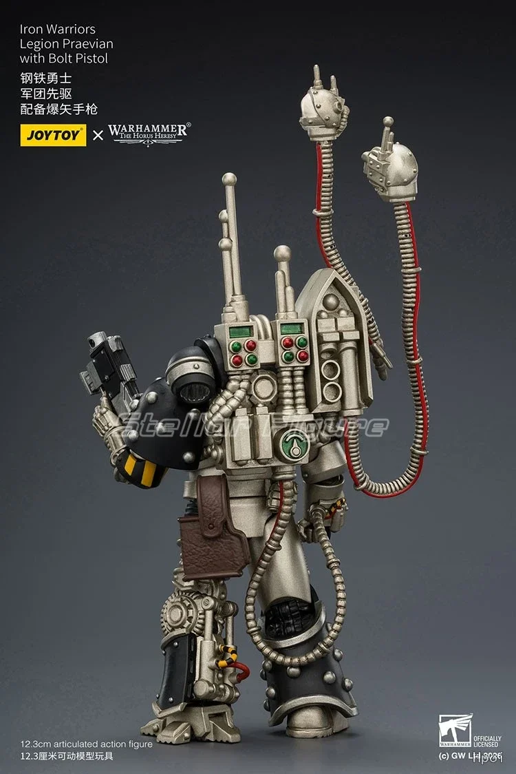 【SF】1/18 JOYTOY Warhammer 40K Iron Warriors Legion Praevian with Bolt Pistol Action Figures Model
【SF】1/18 JOYTOY Warhammer 40K Iron Warriors Legion Praevian with Bolt Pistol Action Figures Model