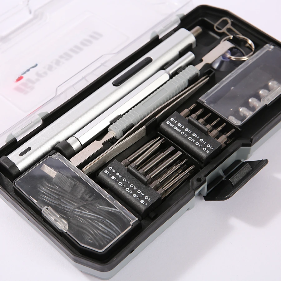 Electric screwdriver rechargeable household small mini handheld electric screwdriver precision
Electric screwdriver rechargeable household small mini handheld electric screwdriver precision