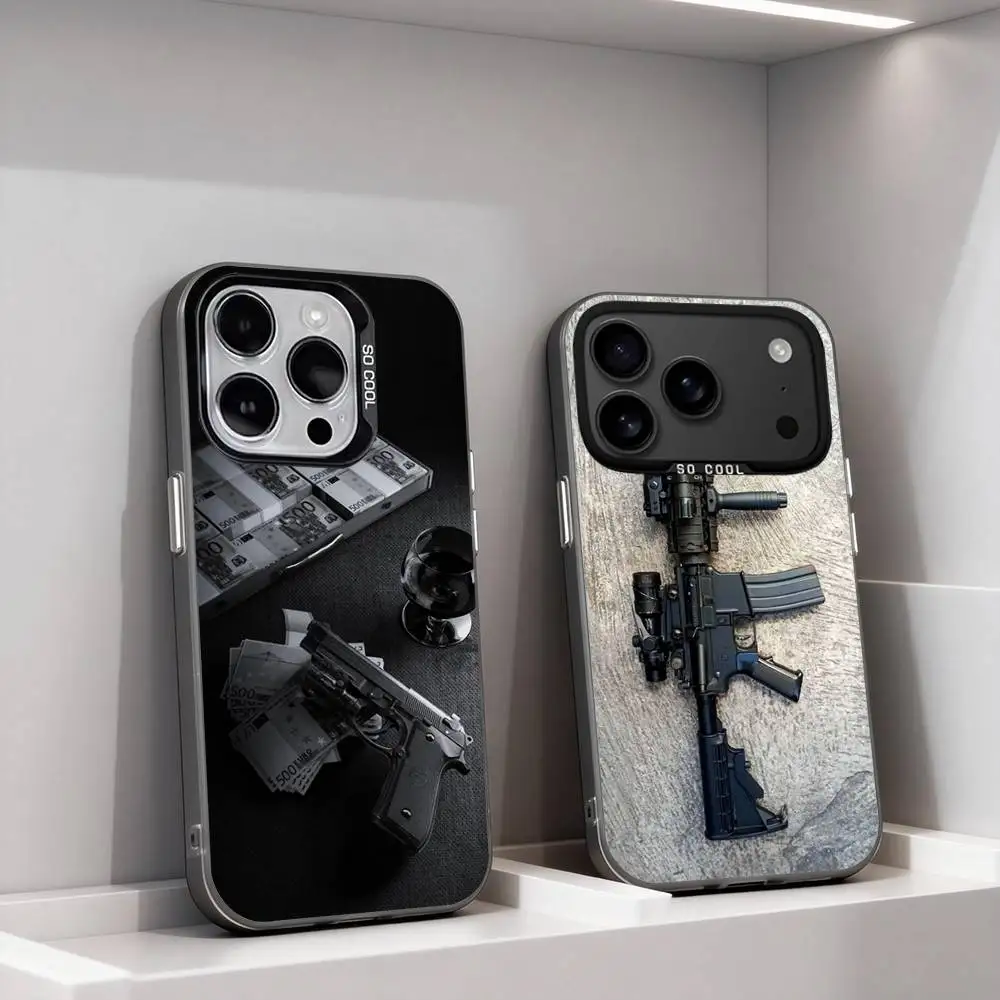 Gun AK47 Rifle M4A1 Cool For iPhone 17,16,15,14,13,12,11,Pro,Max,Plus,E,Air,Mini Anti Fall Black Matte Hard Bumper Phone Case
Gun AK47 Rifle M4A1 Cool For iPhone 17,16,15,14,13,12,11,Pro,Max,Plus,E,Air,Mini Anti Fall Black Matte Hard Bumper Phone Case
