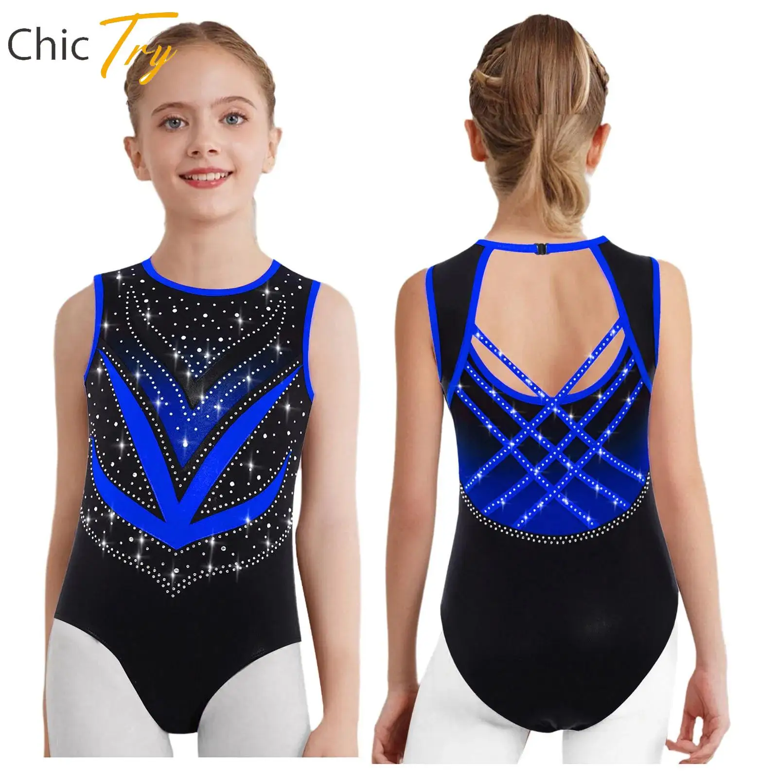 Girls Ballet Leotards for Kids Camisole Dance Leotard Sleeveless Rhinestones Mesh Gymnastics Leotards Figure Skating Bodysuits
Girls Ballet Leotards for Kids Camisole Dance Leotard Sleeveless Rhinestones Mesh Gymnastics Leotards Figure Skating Bodysuits