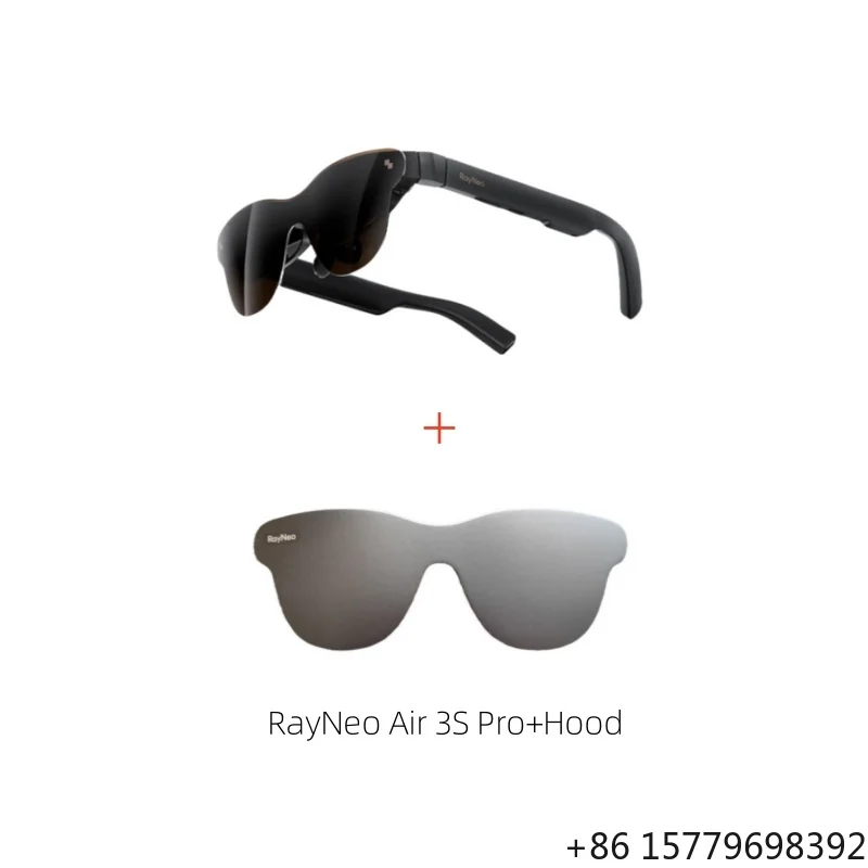 Smart AR Glasses 135-inch HD Display 1200Nits Brightness, 3D Surround Sound Wearable Headset
Smart AR Glasses 135-inch HD Display 1200Nits Brightness, 3D Surround Sound Wearable Headset