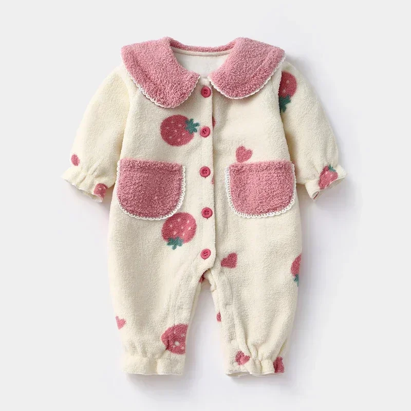 2024 Baby Clothes Girl Autumn Winter Fleece-Lined Jumpsuit for Kids Newborn Matching Children's Snow Woolen Wool Warm Costume
2024 Baby Clothes Girl Autumn Winter Fleece-Lined Jumpsuit for Kids Newborn Matching Children's Snow Woolen Wool Warm Costume