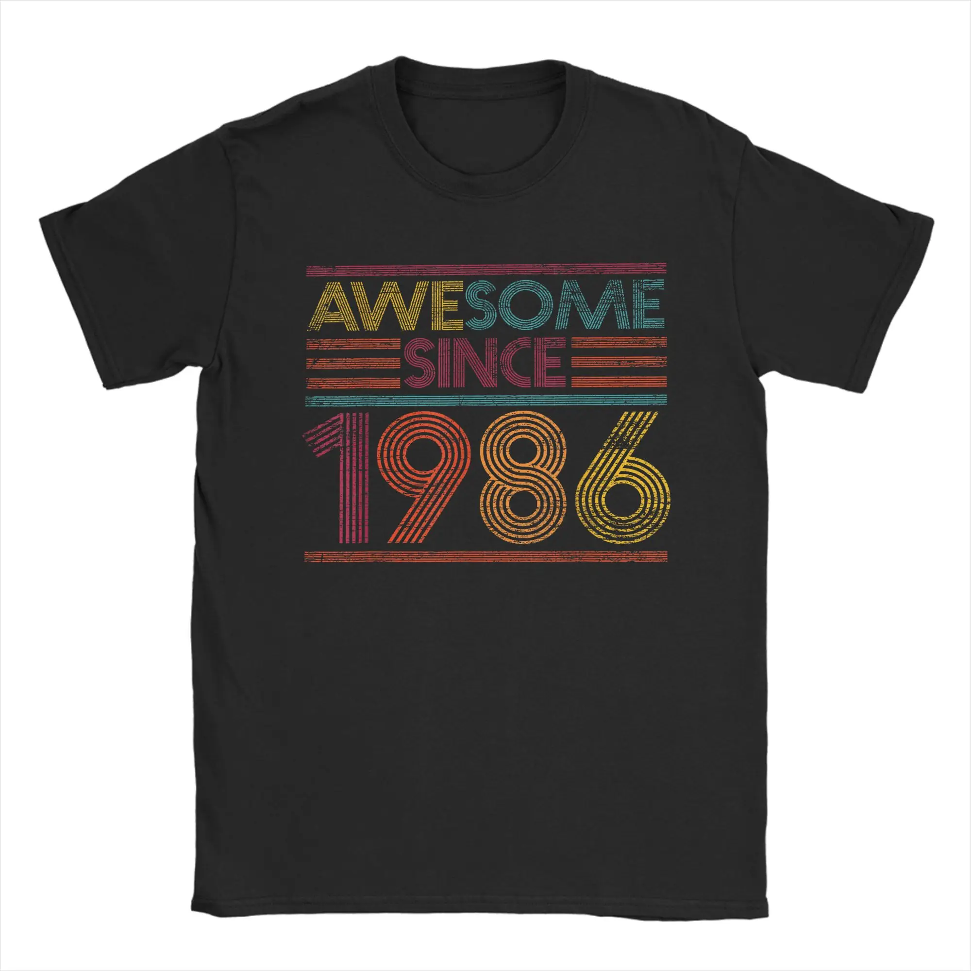 40th Birthday Gifts Retro Awesome Since 1986 Cotton T-Shirt Man Summer Vintage T Shirts O Neck Fashion Tee Shirt Oversized Tops
40th Birthday Gifts Retro Awesome Since 1986 Cotton T-Shirt Man Summer Vintage T Shirts O Neck Fashion Tee Shirt Oversized Tops