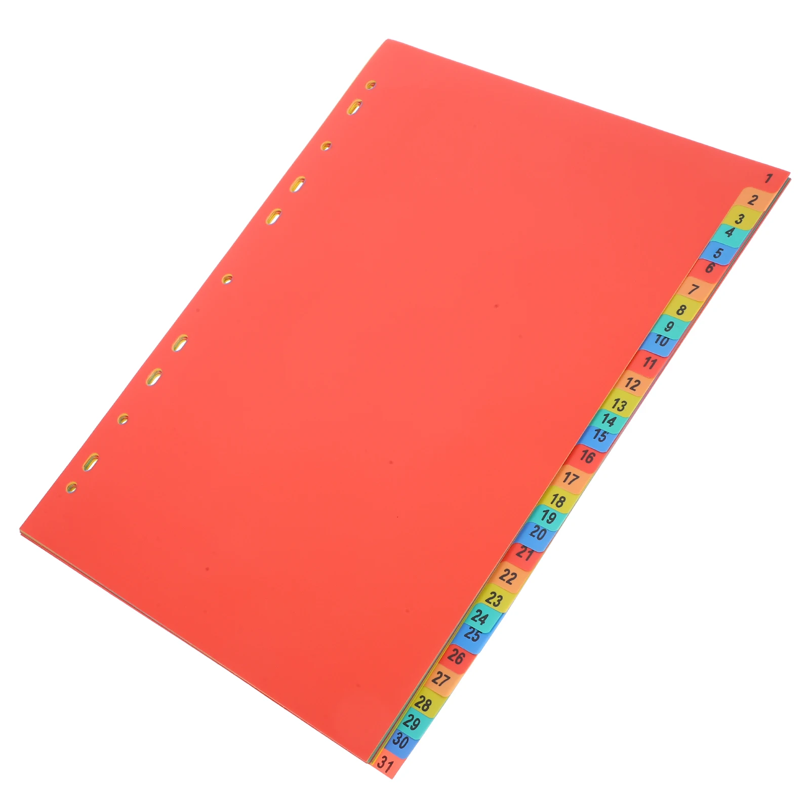 31 Pages A4 Size Multicolor Index Dividers for Report Files Loose Leaf Binder Paper Dividers Classification Tabs Notebook
31 Pages A4 Size Multicolor Index Dividers for Report Files Loose Leaf Binder Paper Dividers Classification Tabs Notebook