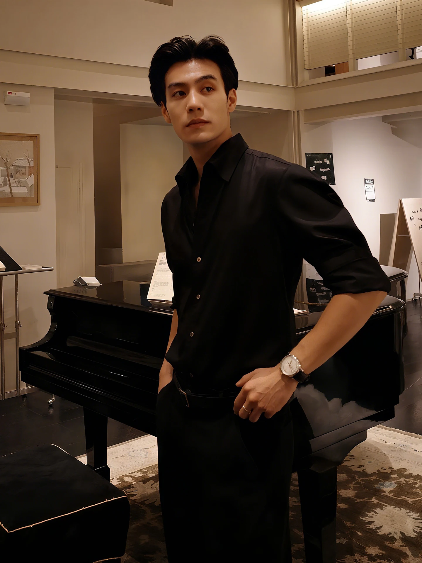 Мужское осеннее модное корейское пальто Slim Fit с удлиненным рукавом, уплотненными плечами и приталенной талией
Мужское осеннее модное корейское пальто Slim Fit с удлиненным рукавом, уплотненными плечами и приталенной талией