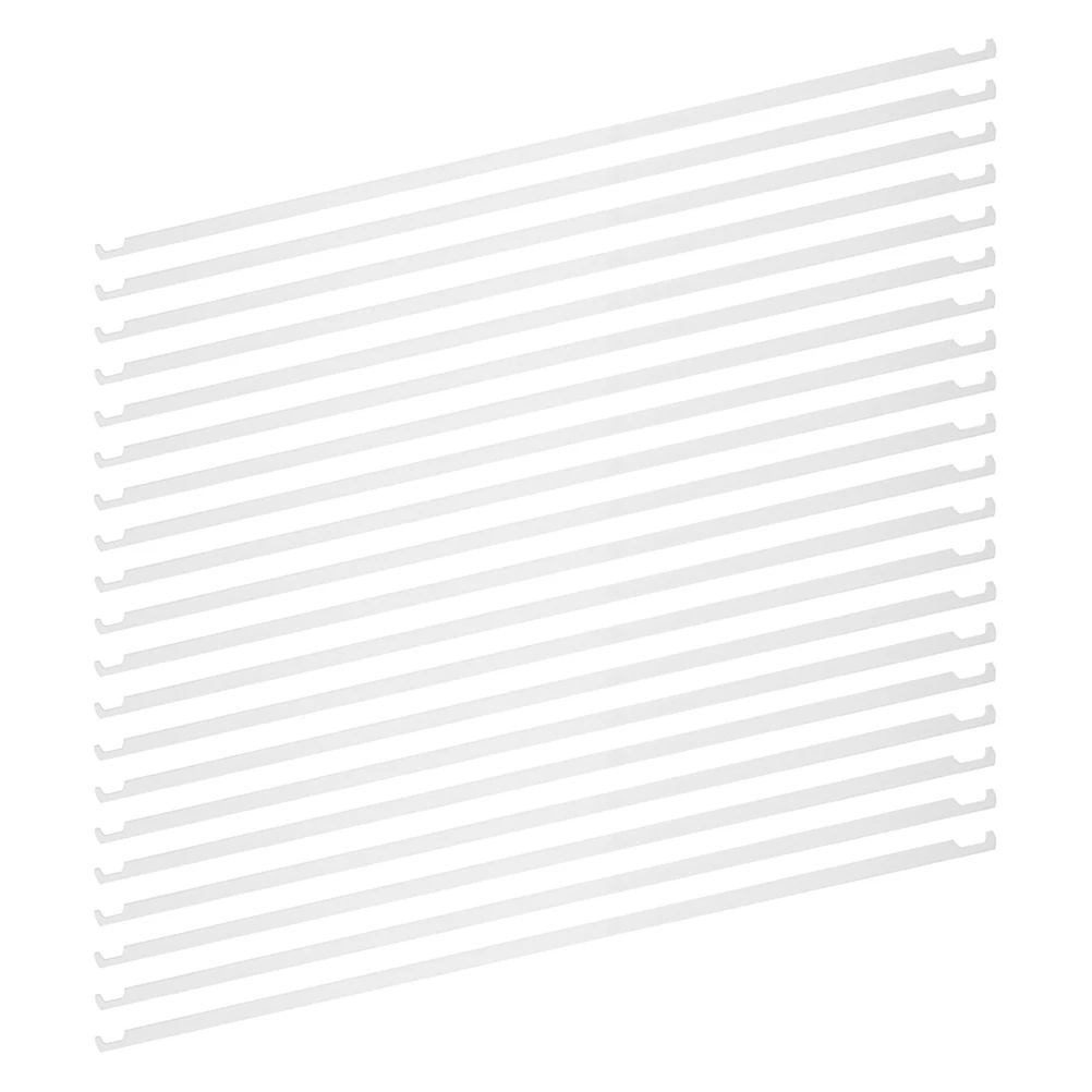 20 Pcs Entrained Hanging Strips with Hook Office Accessories Iron File Divider Rods
20 Pcs Entrained Hanging Strips with Hook Office Accessories Iron File Divider Rods
