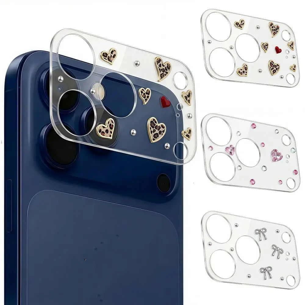Diamond 3D Heart Glass Camera Protector Clear HD Anti Scratch Lens Film Shockproof Full Cover for iPhone 17 Pro Max 17Pro
Diamond 3D Heart Glass Camera Protector Clear HD Anti Scratch Lens Film Shockproof Full Cover for iPhone 17 Pro Max 17Pro