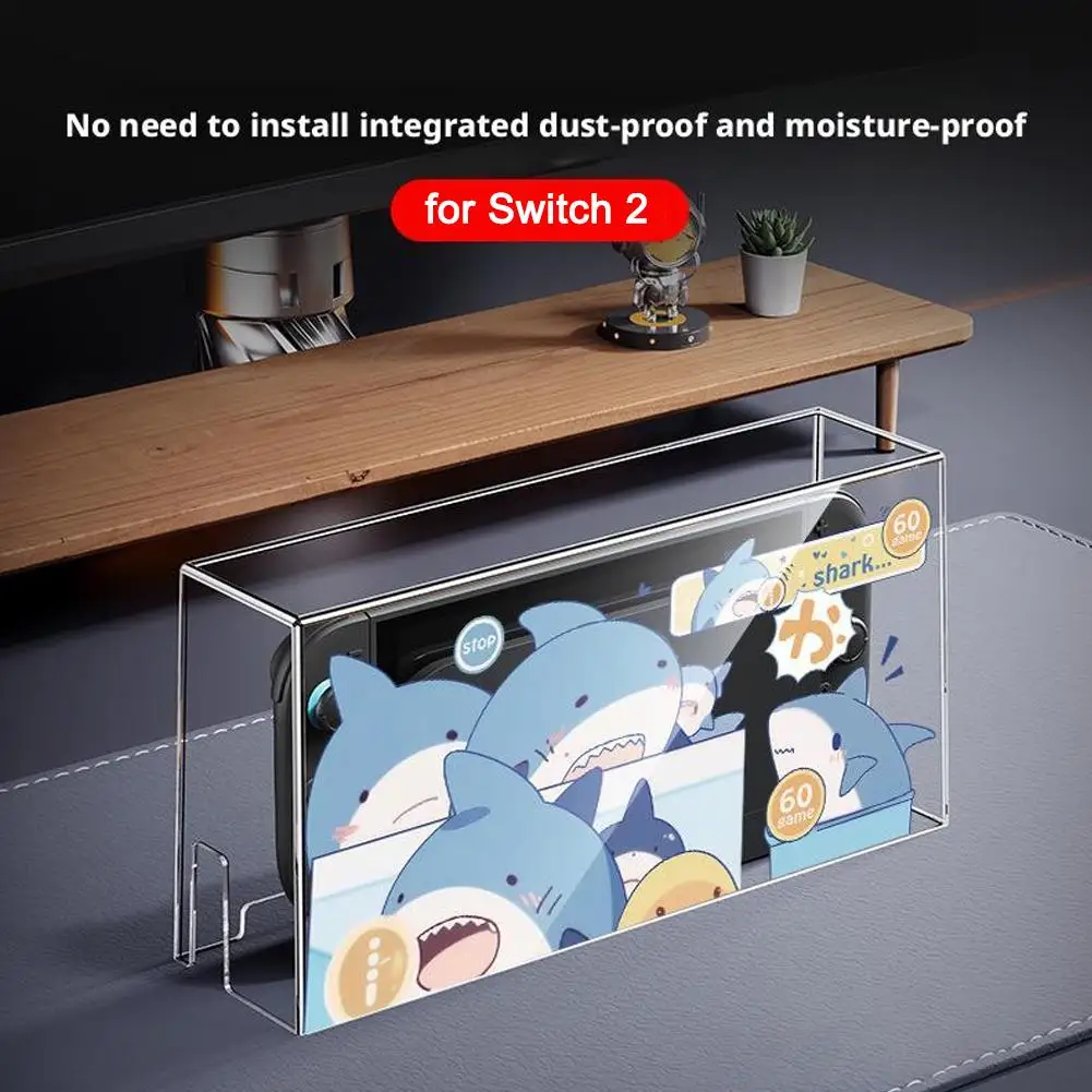 for SWITCH 2 Cartoon Dust Cover Shockproof Protective Case For NS2 Console & Dock Dustproof High Transparency Game Accessor J1V6
for SWITCH 2 Cartoon Dust Cover Shockproof Protective Case For NS2 Console & Dock Dustproof High Transparency Game Accessor J1V6