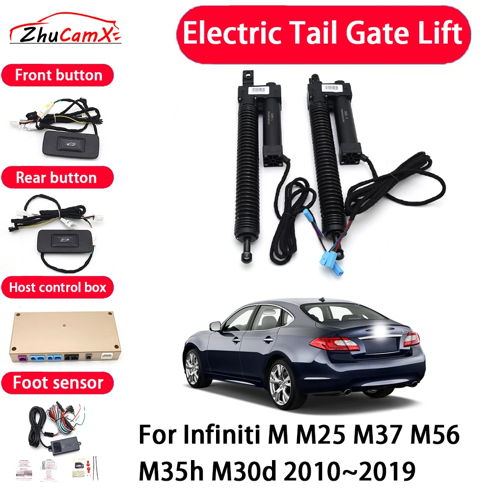 ZhuCamX Car Automatic Electric Tail Gate Lift Tailgate Assist System for Infiniti M M25 M37 M56 M35h M30d 2010–2019
ZhuCamX Car Automatic Electric Tail Gate Lift Tailgate Assist System for Infiniti M M25 M37 M56 M35h M30d 2010–2019