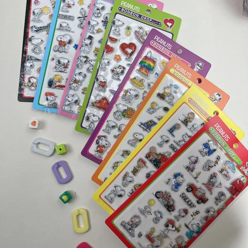 8Pcs Cute Snoopy Cartoon 3D Relief Cartoon Anime Stickers Scrapbooking Diy Journal Stationery Sticker Deco Office Supplies Gifts
8Pcs Cute Snoopy Cartoon 3D Relief Cartoon Anime Stickers Scrapbooking Diy Journal Stationery Sticker Deco Office Supplies Gifts