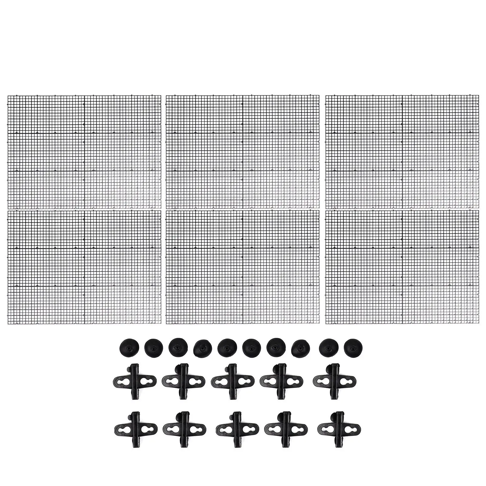 16pcs Fish Tank Divider Set Black Plastic Grid Separators Aquarium Supplies Betta Tank Partition Baby Fish Protector Eco
16pcs Fish Tank Divider Set Black Plastic Grid Separators Aquarium Supplies Betta Tank Partition Baby Fish Protector Eco
