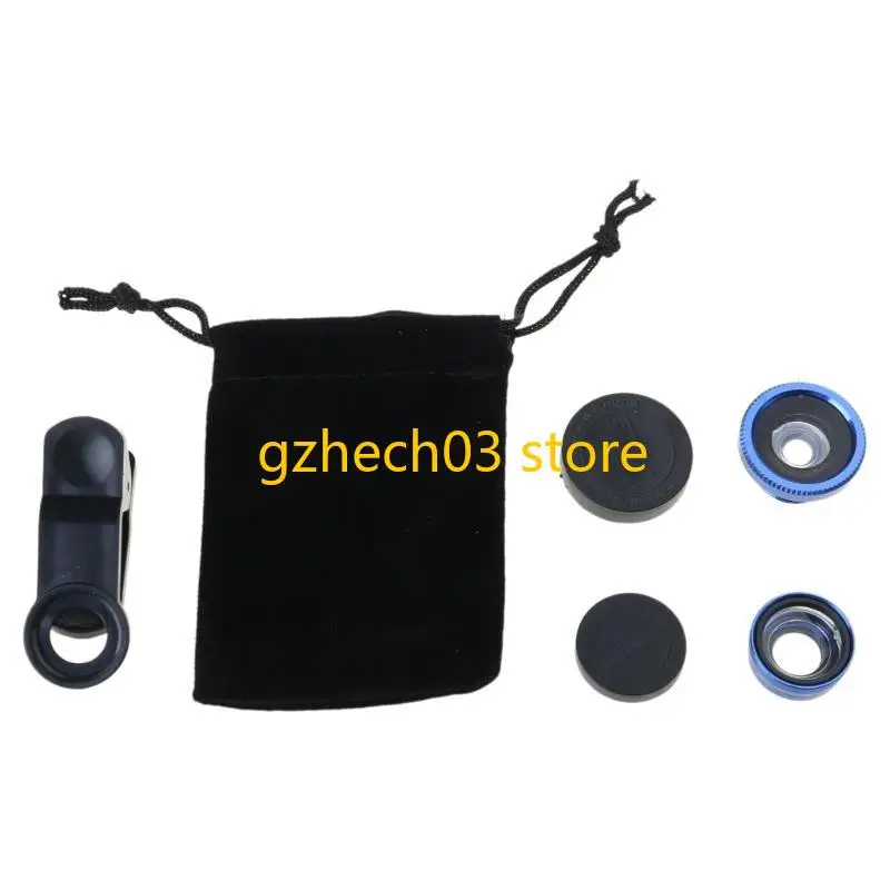 G2AC 3 In 1 Wide Macro Fish Eye Lens Camera Lens Universal Camera Lens for Most Phone Portable Clip Lens
G2AC 3 In 1 Wide Macro Fish Eye Lens Camera Lens Universal Camera Lens for Most Phone Portable Clip Lens