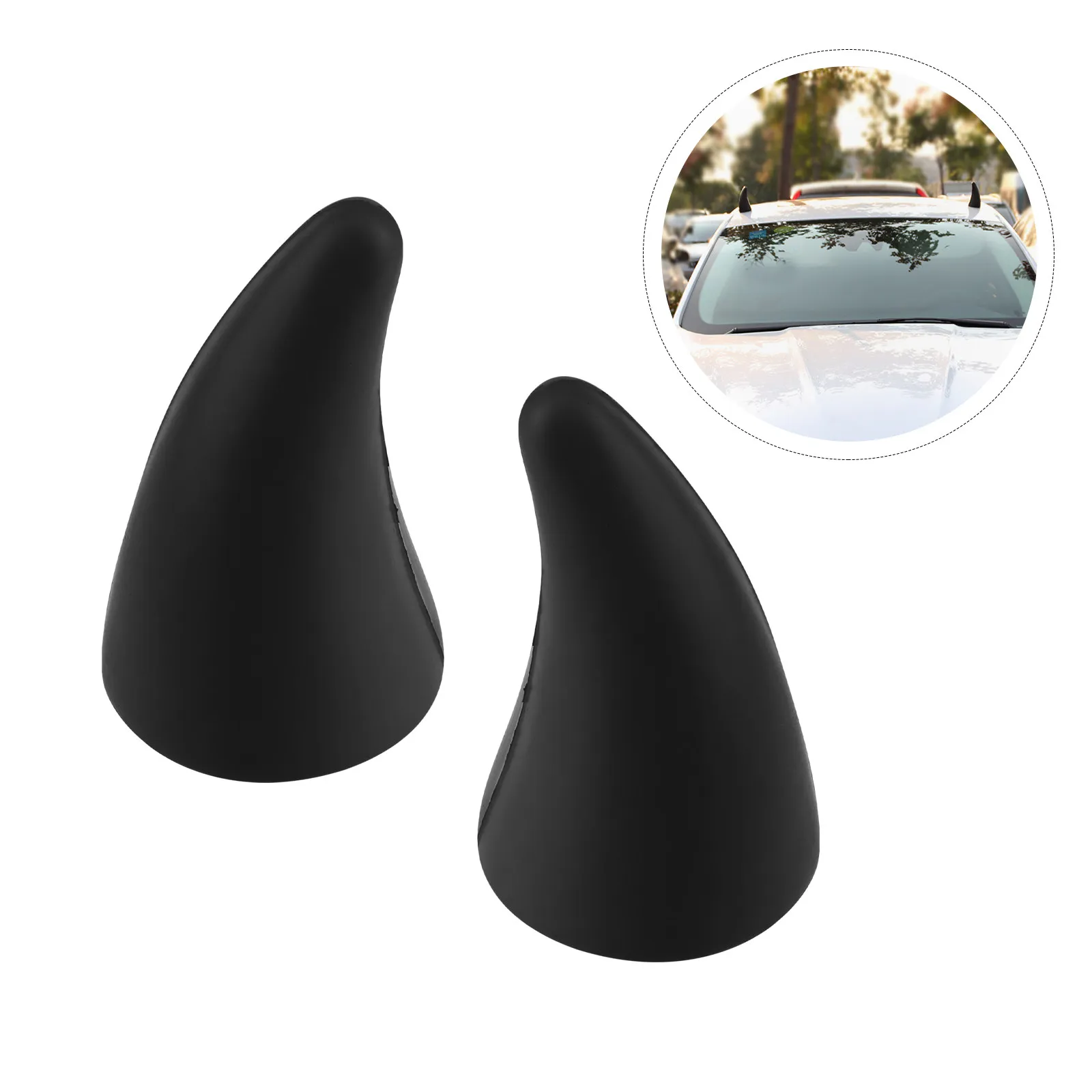 2Pcs Automobile Devil Horns Decor Car Styling Bumper Protector High Quality Wear Resistant Easy Peel and Stick Bumper Anti
2Pcs Automobile Devil Horns Decor Car Styling Bumper Protector High Quality Wear Resistant Easy Peel and Stick Bumper Anti