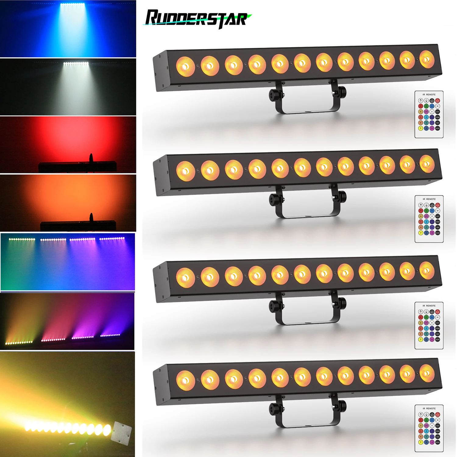 4PCS 12LEDs 6in1 Wall Wash Lamp 72W RGBWA+UV Lights Bar Stage Lighting Effect Projector Wall Washer Lights for DJ Disco Bar Club
4PCS 12LEDs 6in1 Wall Wash Lamp 72W RGBWA+UV Lights Bar Stage Lighting Effect Projector Wall Washer Lights for DJ Disco Bar Club