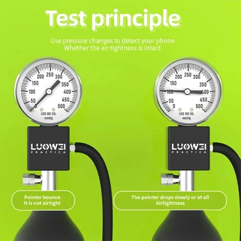 LUOWEI LW-Q1S Phone Airtightness Detector LCD Screen Sealing Quick Detecting Tester Airtightness Detection for IP Android Repair
LUOWEI LW-Q1S Phone Airtightness Detector LCD Screen Sealing Quick Detecting Tester Airtightness Detection for IP Android Repair