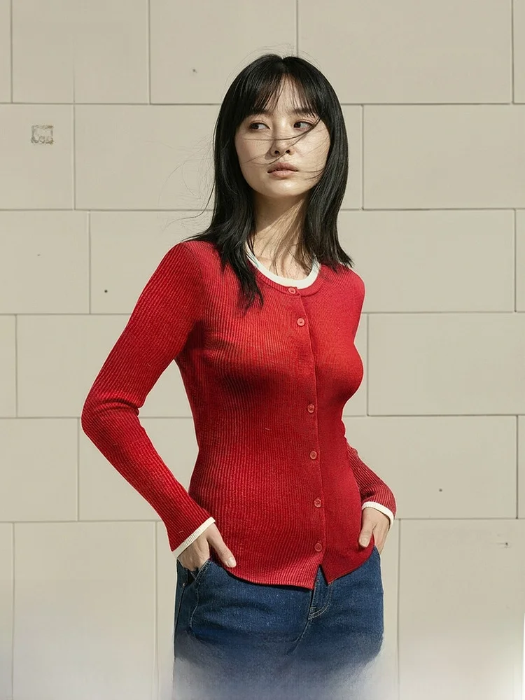 H&M Women's Knitted Cardigan Slim Fit Color Block Open Style Wool Blend Casual Spring Fashion 2026
H&M Women's Knitted Cardigan Slim Fit Color Block Open Style Wool Blend Casual Spring Fashion 2026