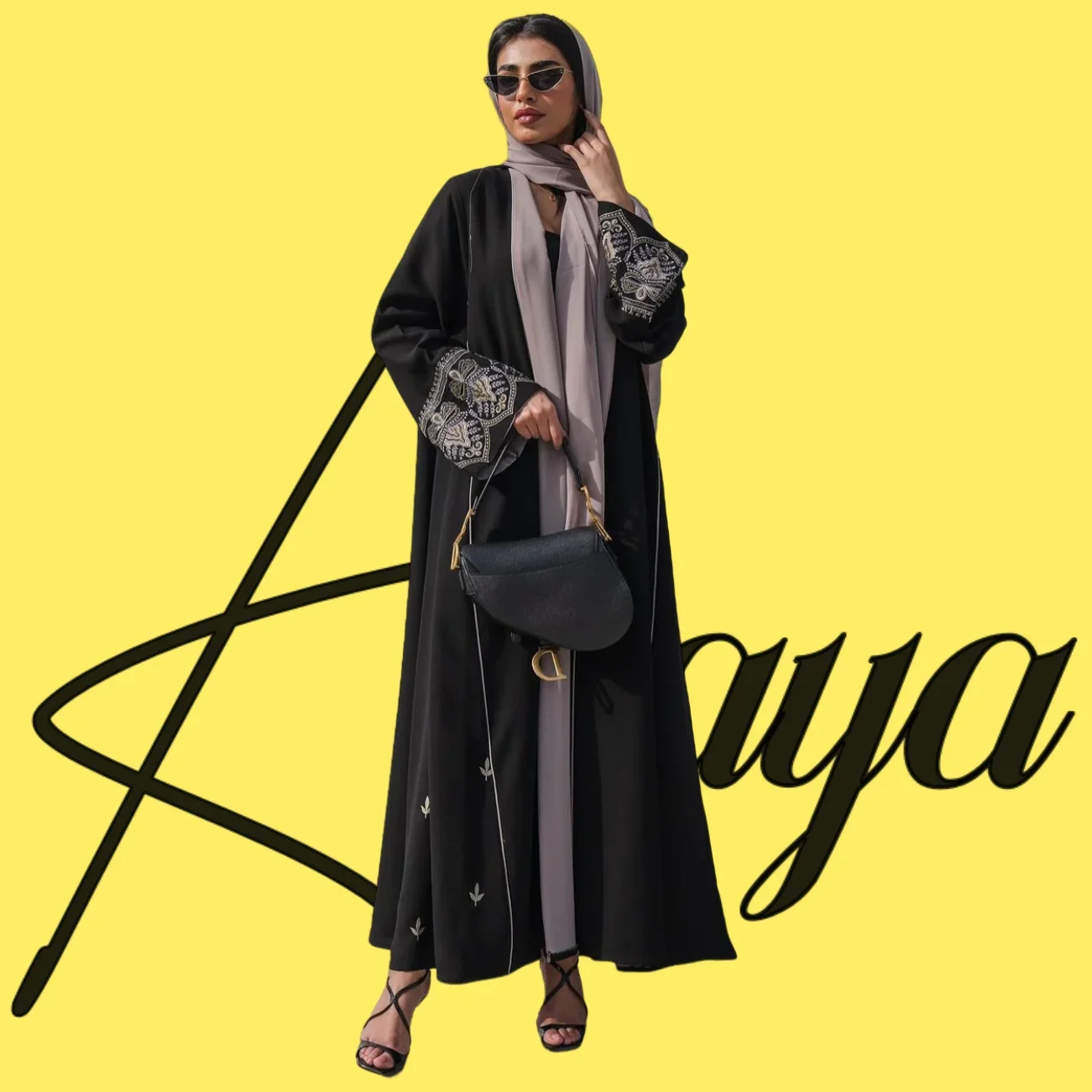 Fashion Embroidery Patchwork Design Abaya Outer Women's Cardigan Trendy Spring Summer Model Dress Robe 2025 Spring New
Fashion Embroidery Patchwork Design Abaya Outer Women's Cardigan Trendy Spring Summer Model Dress Robe 2025 Spring New