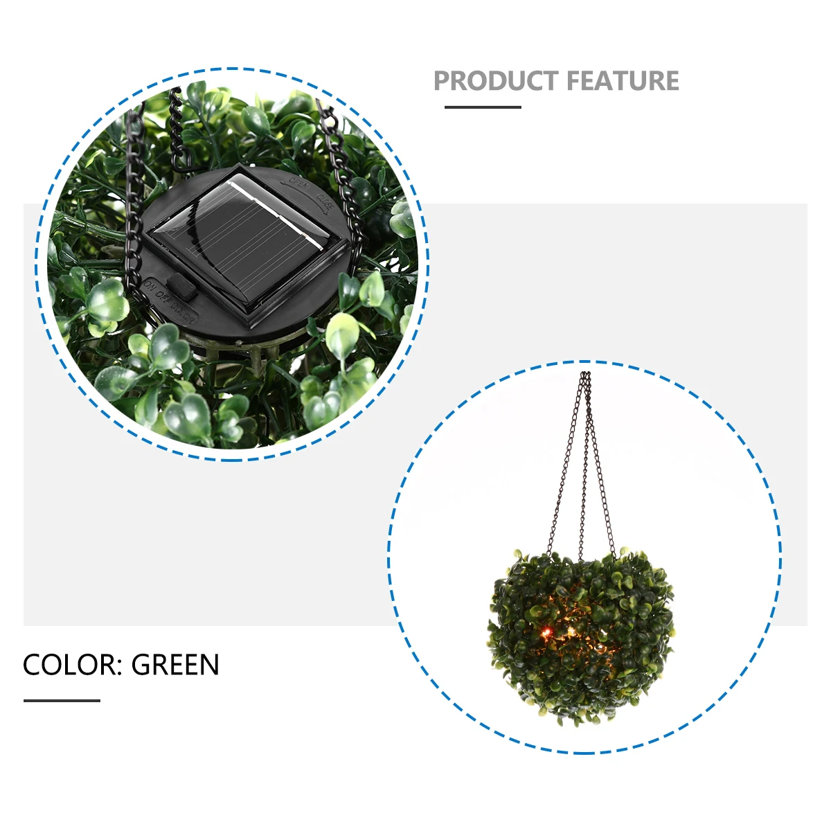 Solar Flower Light LED Rattan Plastic Leaf Garden Decorative Rattan Ball Led Light Lamp Outdoor Pendant Seven Colors Eco ABS
Solar Flower Light LED Rattan Plastic Leaf Garden Decorative Rattan Ball Led Light Lamp Outdoor Pendant Seven Colors Eco ABS