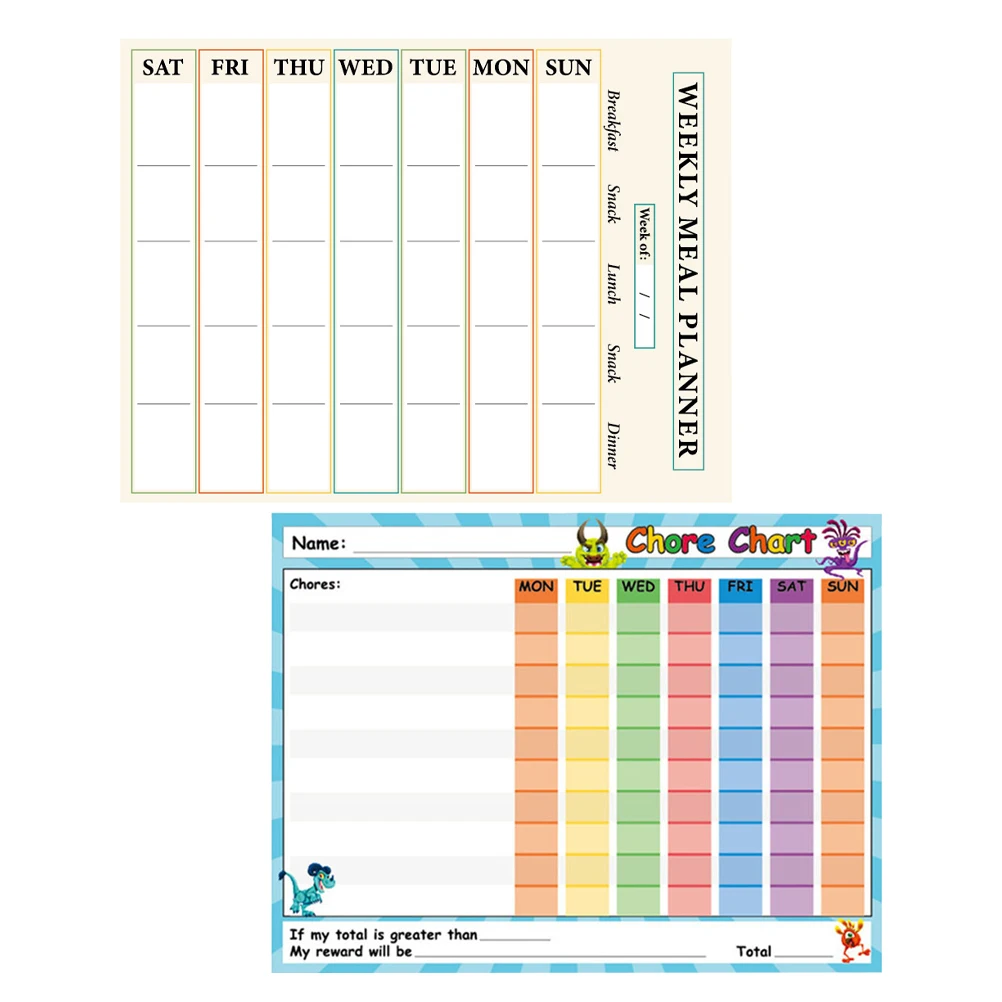 2 Pcs Self Adhesive Whiteboard Stickers Dry Erase PVC Kids Behavior Charts Classroom Wallpaper Mini Small Reusable Erasable
2 Pcs Self Adhesive Whiteboard Stickers Dry Erase PVC Kids Behavior Charts Classroom Wallpaper Mini Small Reusable Erasable