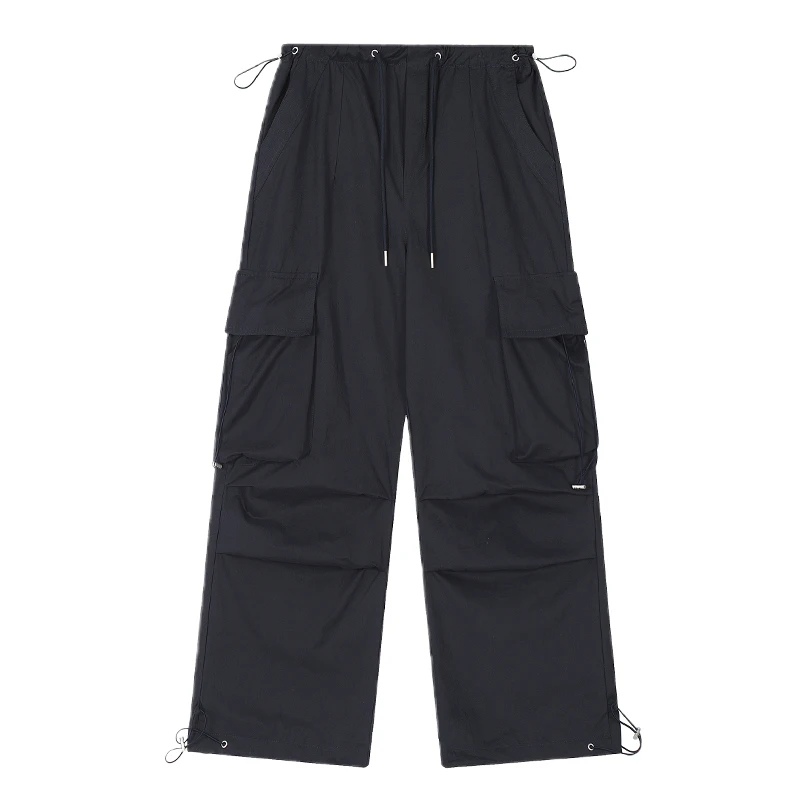 Trousers American Retro Multi-Pocket Straight-Leg Pants Fashion Casual Loose Sports Micro Elastic Solid Color Spring and Autumn
Trousers American Retro Multi-Pocket Straight-Leg Pants Fashion Casual Loose Sports Micro Elastic Solid Color Spring and Autumn