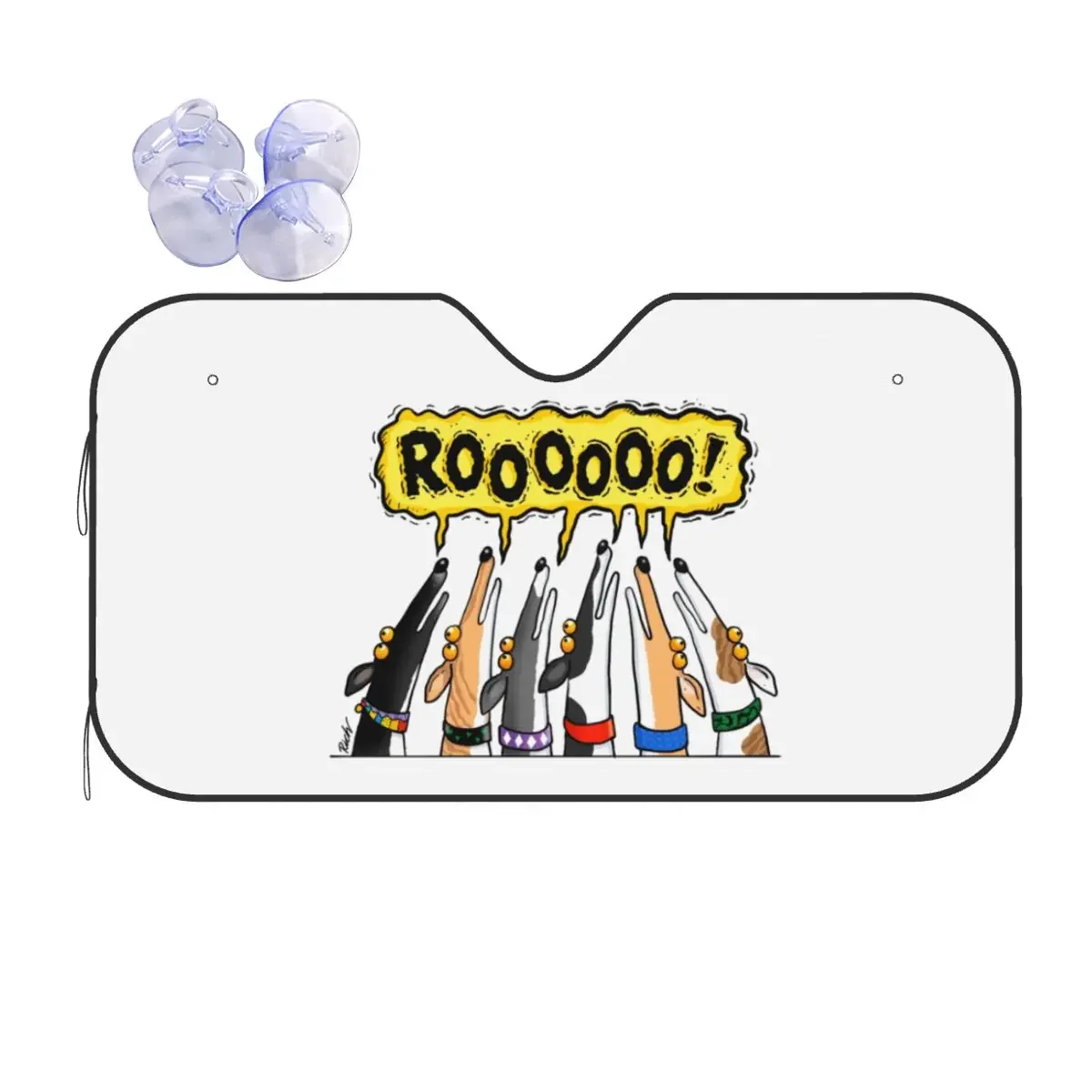 Roooooo! Greyhound Dog Sunshade Windscreen Animal Dogs Novelty Car Front Window Visor 76x140cm Sunshade Visor Solar Protect
Roooooo! Greyhound Dog Sunshade Windscreen Animal Dogs Novelty Car Front Window Visor 76x140cm Sunshade Visor Solar Protect