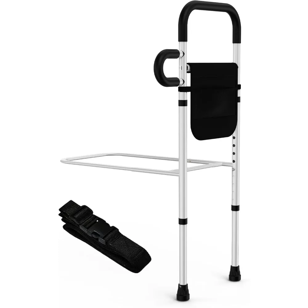 Bed Rails for Elderly Adults Safety - Adjustable Bed Assist Rails for Full Size Bed, Portable Bed Cane for Seniors With Storage
Bed Rails for Elderly Adults Safety - Adjustable Bed Assist Rails for Full Size Bed, Portable Bed Cane for Seniors With Storage